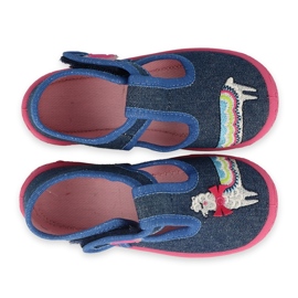 Befado Kinderschuhe 531P117 marineblau mehrfarbig 2