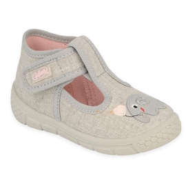 Befado Kinderschuhe 531P103 grau 2