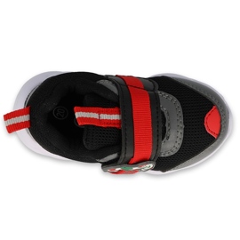 Befado Kinderschuhe 516P096 schwarz rot 4