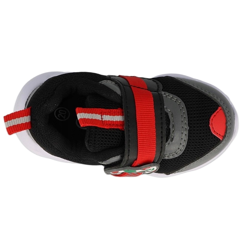 Befado Kinderschuhe 516P096 schwarz rot 5