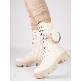 Beige Damentaschen mit einer Shelovet-Tasche 2