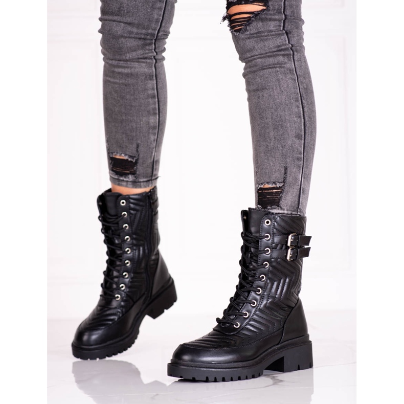 Arbeiterinnen mit stilvoller Shelovet-Steppung schwarz 1