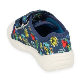 Befado Kinderschuhe 907P155 marineblau mehrfarbig 2