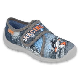 Befado Kinderschuhe 560X156 marineblau blau grau 4