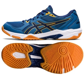 Asics Gel-Rocket 10 M 1071A054 407 Volleyballschuhe blau blau und marineblau 1