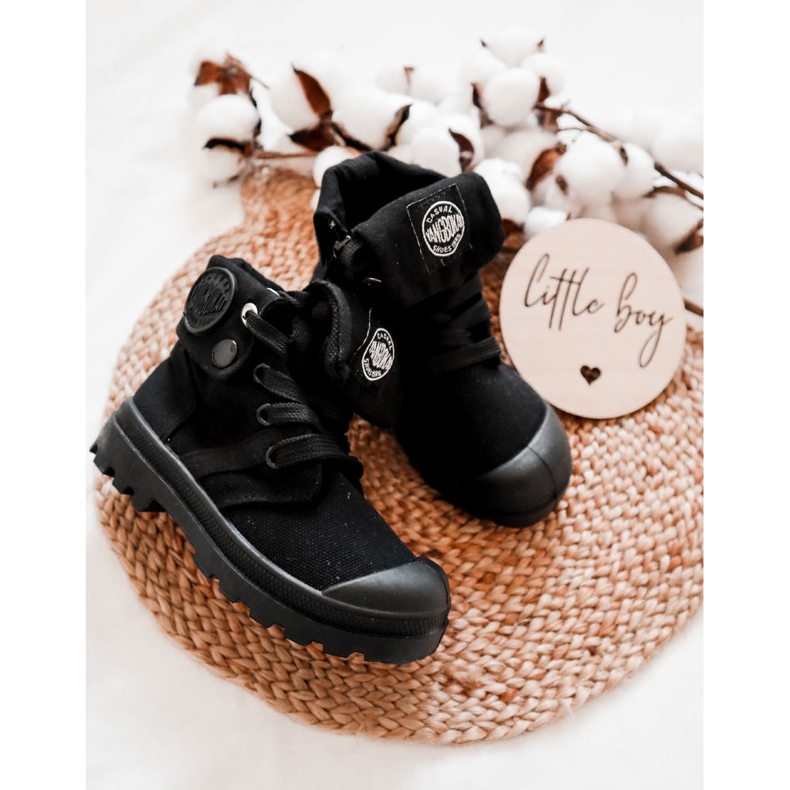 PA1 High-Top-Sneaker für Kinder Black Tobby schwarz 2