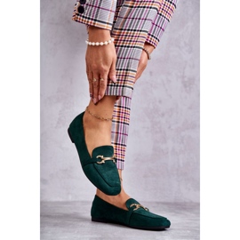 FB2 Klassische Loafer aus grünem Wildleder von Roddie 2