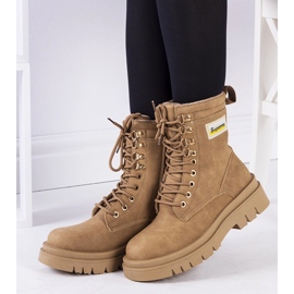 Cofer matte beige Stiefel 1