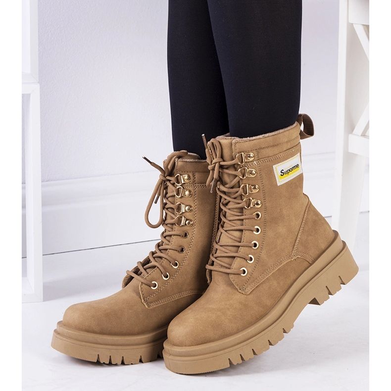 Cofer matte beige Stiefel 1