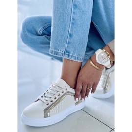 Irene Beige Damenturnschuhe 1