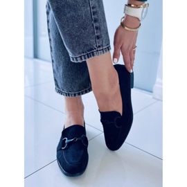 BM Isidora Black Damen-Slipper schwarz 1