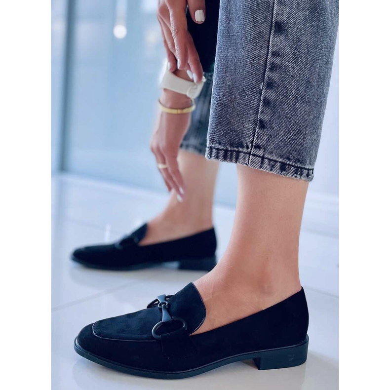 BM Isidora Black Damen-Slipper schwarz 2