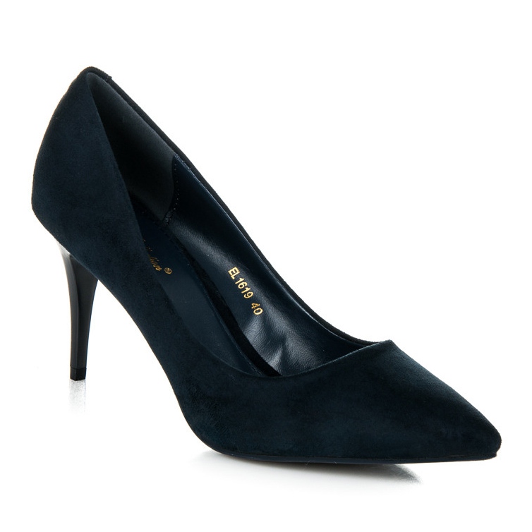 Comer Wildleder-Heels blau 1