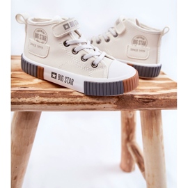 Hoher Kindersneaker Big Star KK374015 Weiß 1
