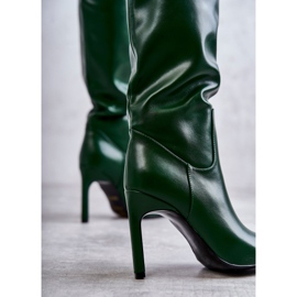 FB2 Öko-Lederstiefel auf grüner Rissa 2