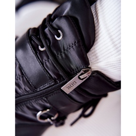 Damen Schneestiefel mit Kette GOE KK2N4018 Schwarz 2