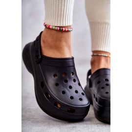 FS1 Crooks Black Foam Hausschuhe für Damen Coline schwarz 2