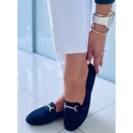 Kubra Navy Damen-Slipper blau 1