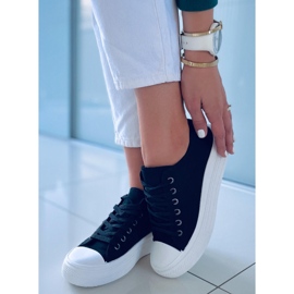 Ebbe Schwarze Damenturnschuhe 2