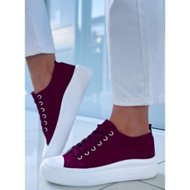 Ebbe W.RED Damenturnschuhe rot 1