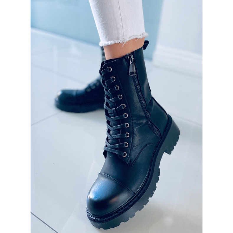 Militärstiefel Lauper Schwarz 2