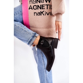 PJ1 Warme Damenstiefel Jodhpur Schwarz Janette 2