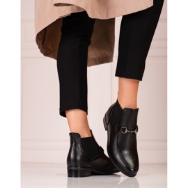 Damenstiefel Jodhpurabsatz Vinceza schwarz 1