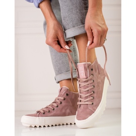 Damen Big Star EE274113 Turnschuhe rosa 1