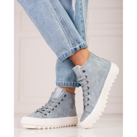 Damen Big Star EE274115 Turnschuhe blau 1