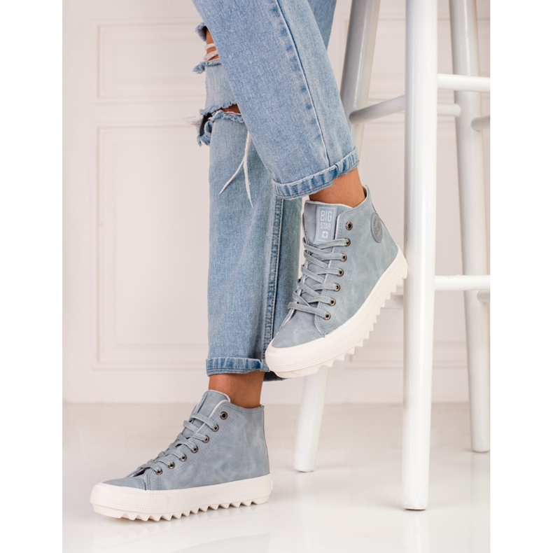 Damen Big Star EE274115 Turnschuhe blau 2