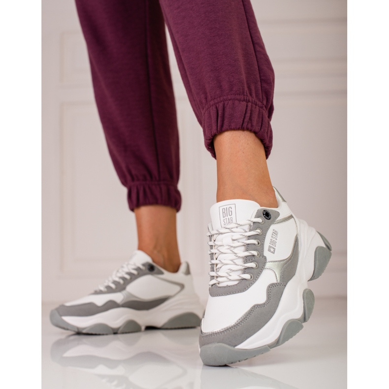 Big Star-Turnschuhe für Damen KK274384 weiß 1