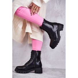 Vinceza Lederstiefel auf schwarzem Tonje-Reißverschluss 2