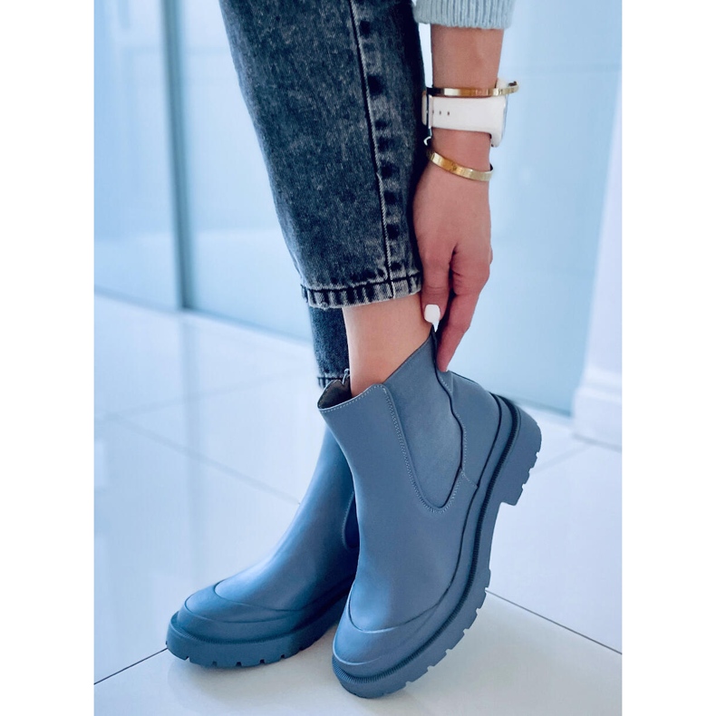 Carey LT.BLUE Jodhpur-Stiefel blau 2