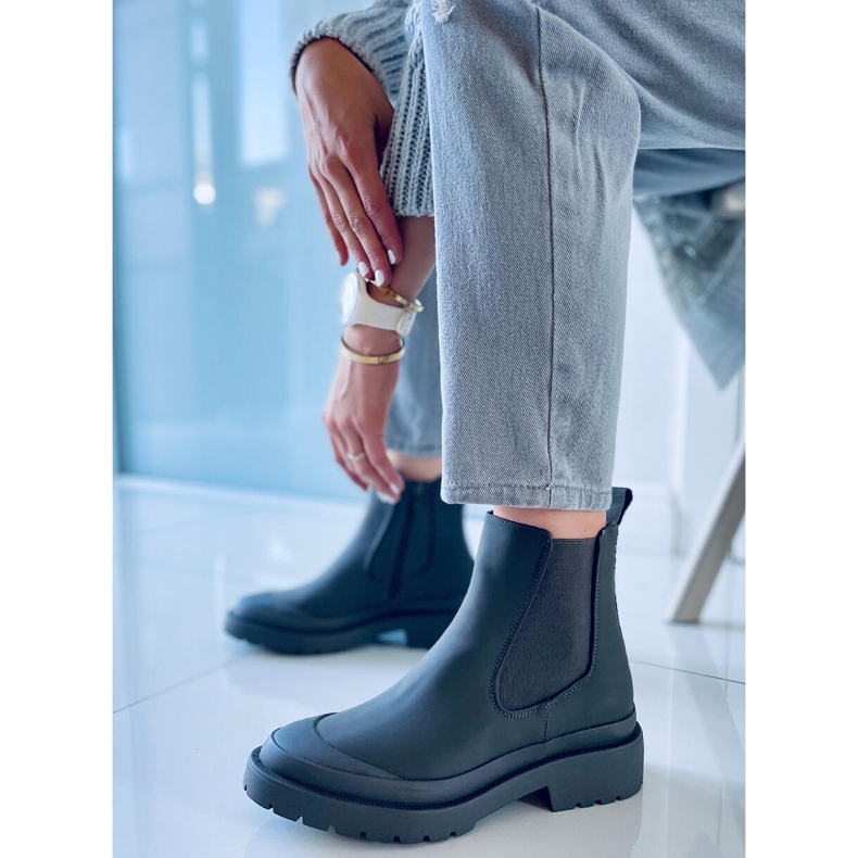 BM Carey Green Jodhpur-Stiefel grün 2