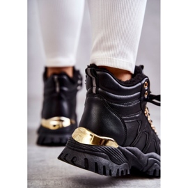 BM Hareshaw schwarz isolierte Trapper für Damen 1