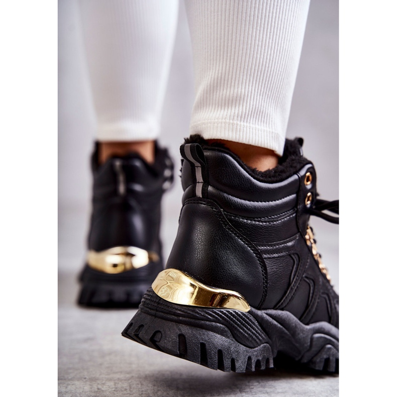 BM Hareshaw schwarz isolierte Trapper für Damen 1