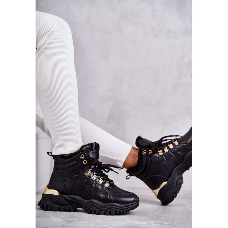 BM Hareshaw schwarz isolierte Trapper für Damen 2