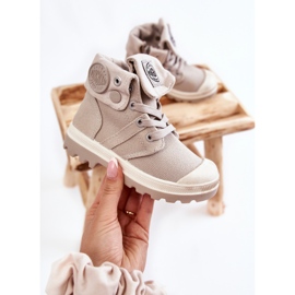 FB3 High-Top-Sneaker für Kinder Grau Tobby beige 1
