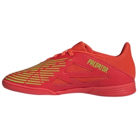 Adidas Predator Edge.4 In Jr GZ6014 Fußballschuhe rot orangen und rottöne 1