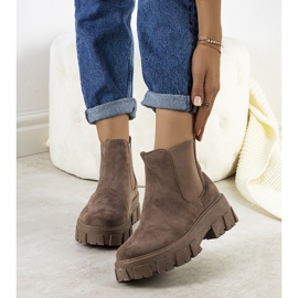 Mooca braune Damenstiefel 1