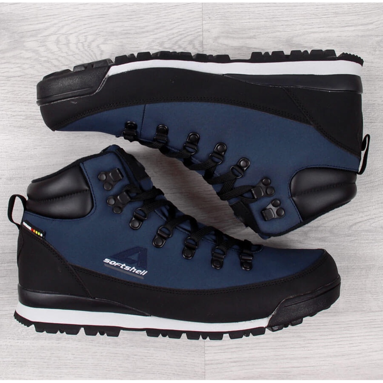 Trekkingschuhe für Herren, wasserdicht, isoliert, Marineblau American Club 1