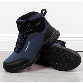 Wasserdichte marineblaue American Club Trekkingschuhe für Herren navy blau 1