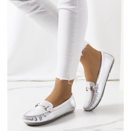 BM Silberne Maolo-Slipper silber- 1