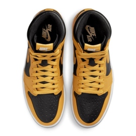 Kaufen Sie Nike Air Jordan 1 Retro High Og M 555088-701 schwarz gelb 2
