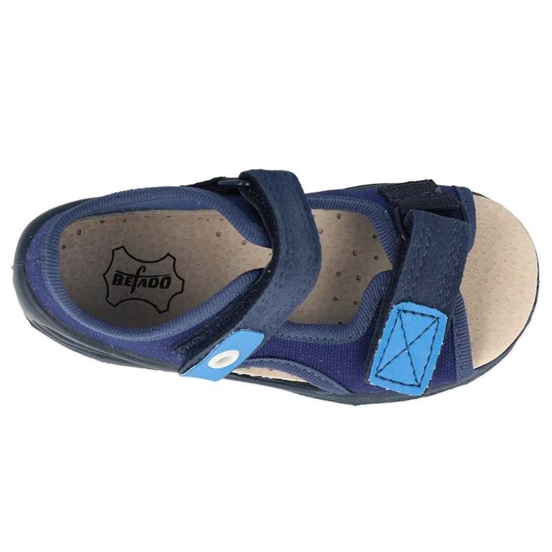 Befado Kinderschuhe VPE 065P170 marineblau blau 4