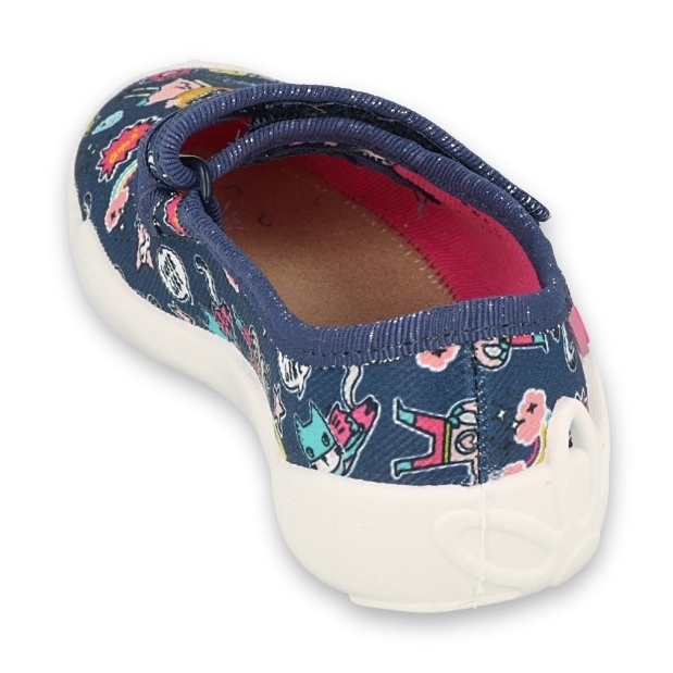 Befado Kinderschuhe 114Y482 marineblau mehrfarbig 2