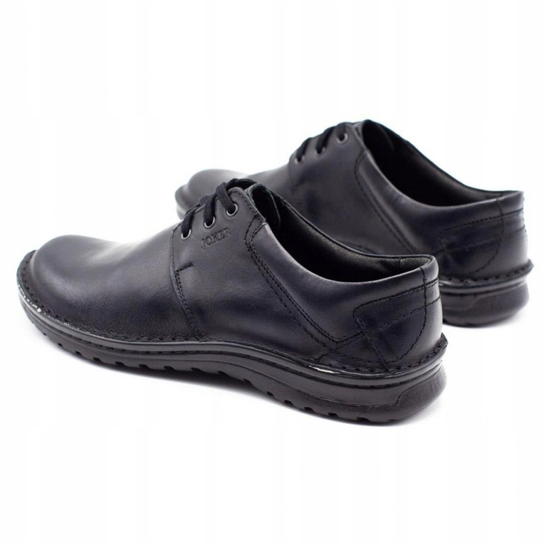 Joker Herren Lederschuhe 229 schwarz 4