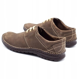 Joker Herren Lederschuhe 229 oliv mehrfarbig khaki 4