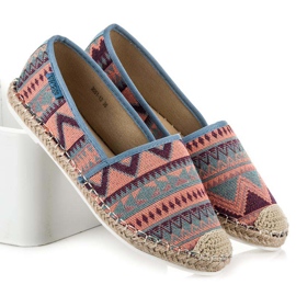 Vices Espadrilles mit ethnischem Muster mehrfarbig 1
