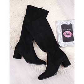 Damenstiefel auf der Post schwarz Sergio Leone 1